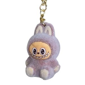 Cute Keychain In Brown/ Purple Color